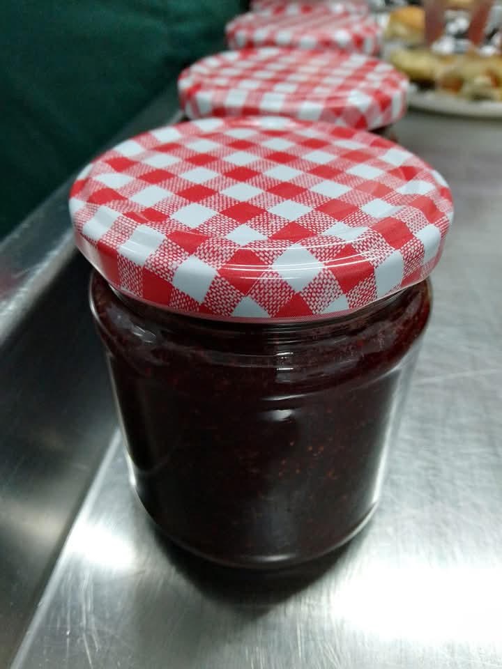 Using a glut of summer fruit to make jam